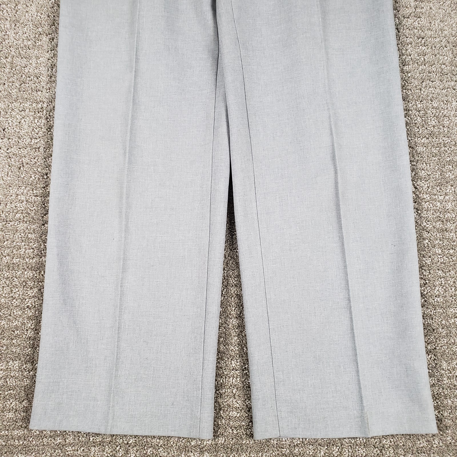 Vintage 80s Levis Pants Womens 27×30 Gray Bend Over High Waist Straight size 14