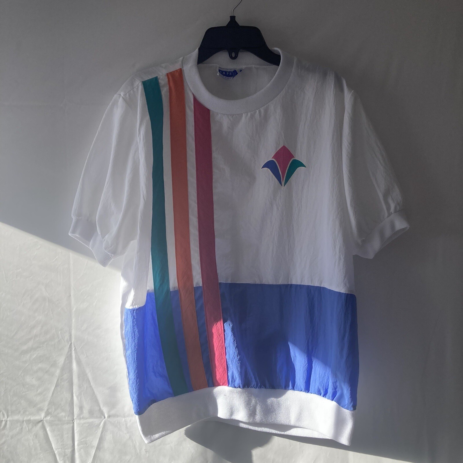 Vintage Women’s M Cape Cod Sportswear Colorblock Pullover Windbreaker 80s/90s