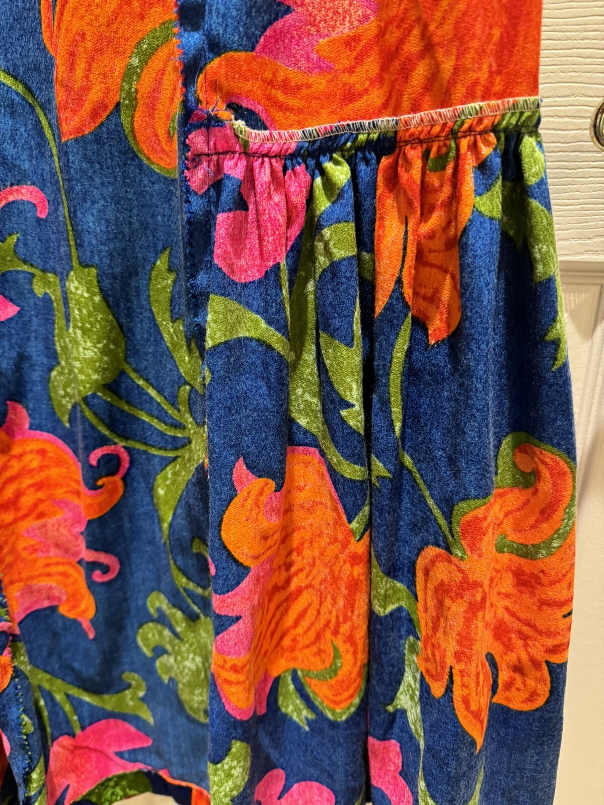 Waltah Clarke’s Vintage Hawaiian 60s Sleeveless Maxi Dress – US Size 9/10