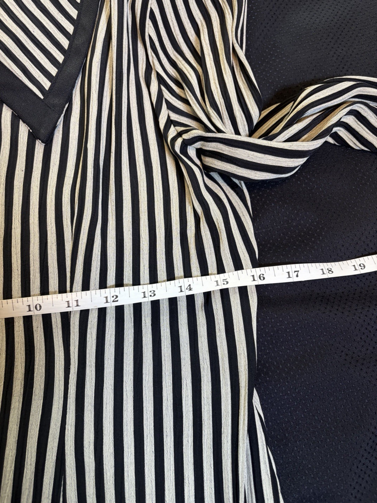 Vtg 90s Dawn Joy Maxi Pencil Dress~11/12~ Black Stripes Button Down Grunge