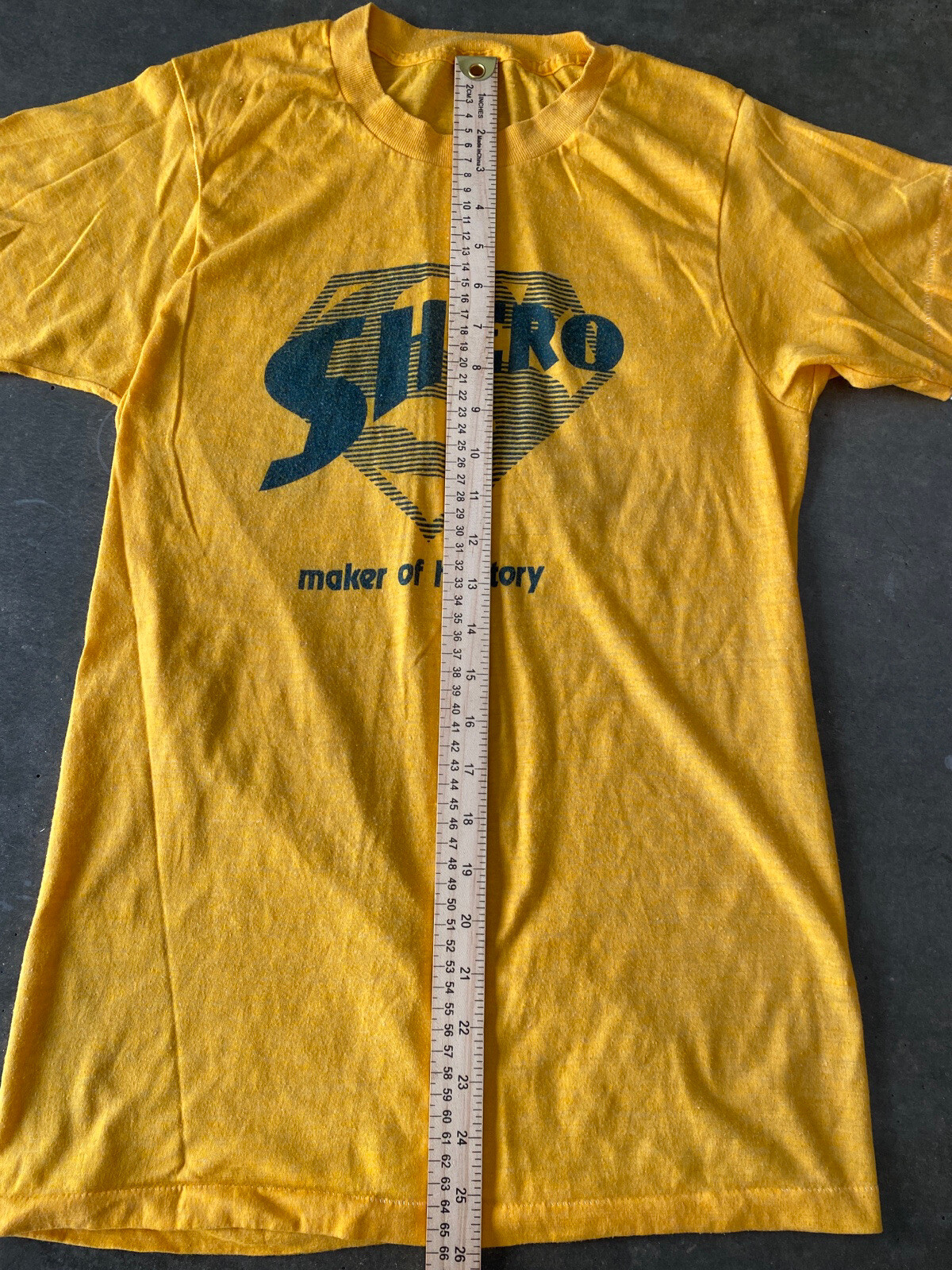 Vintage Single Stitch Shero Maker of Herstory Single Stitch Thin Shirt Small