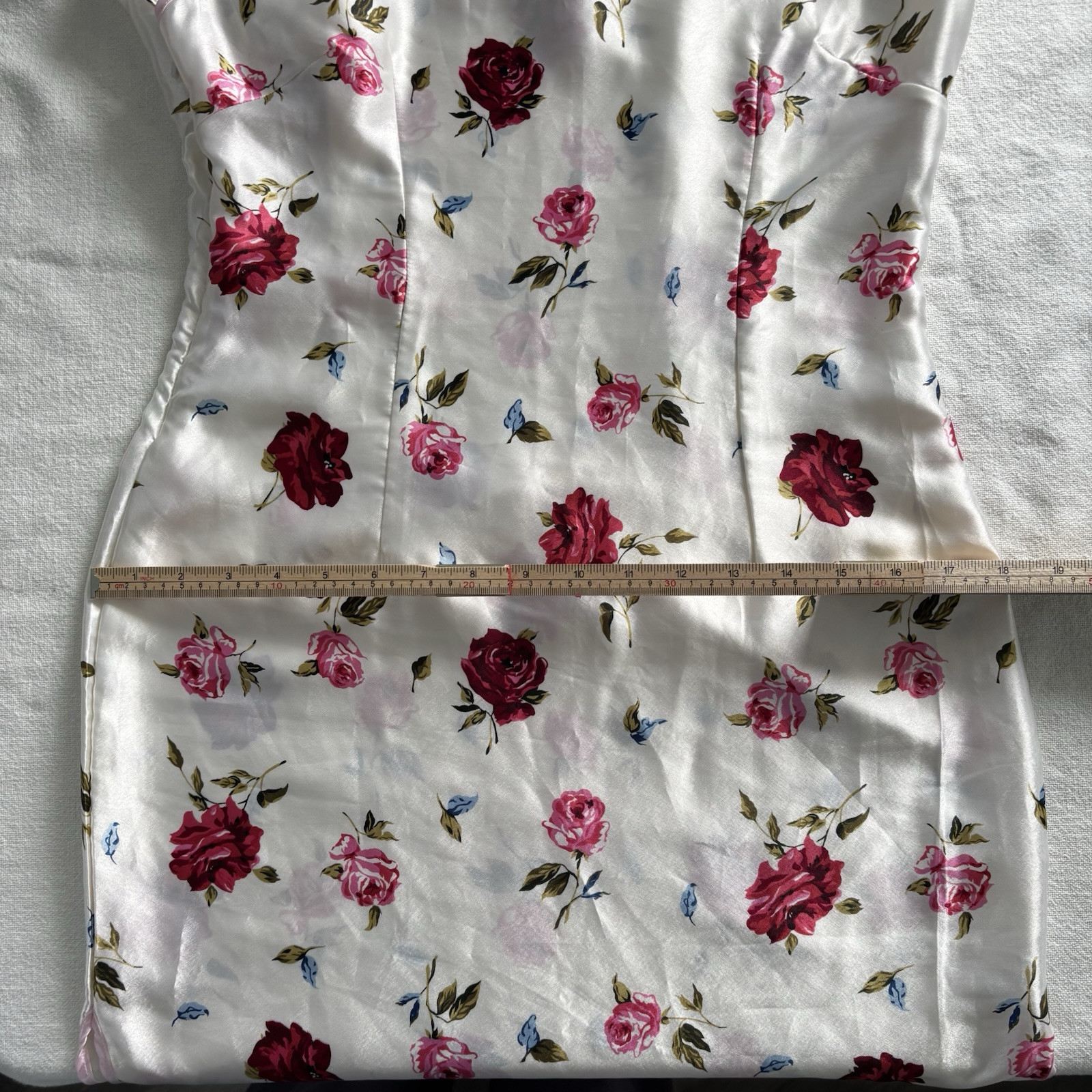 100% Silk Maxi Nightdress Dress Gown By Plants Floral Cottagecore Fairycore *