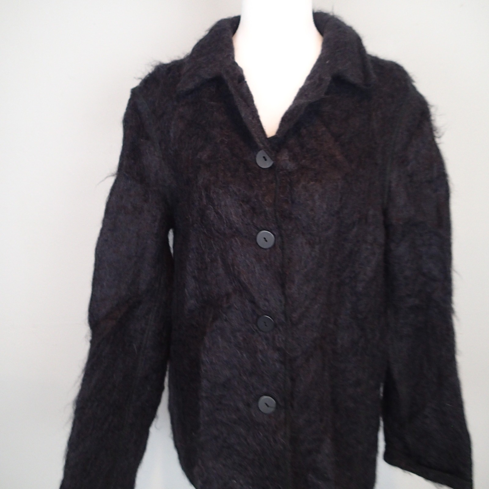 Vintage Blazer Philippe Adec Womens Jacket Top Size 12/44 mohair/wool