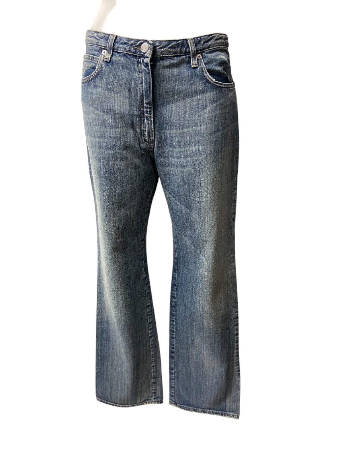 Womens Vintage 90s Armani blue Jeans | High Waisted jeans | Size 34