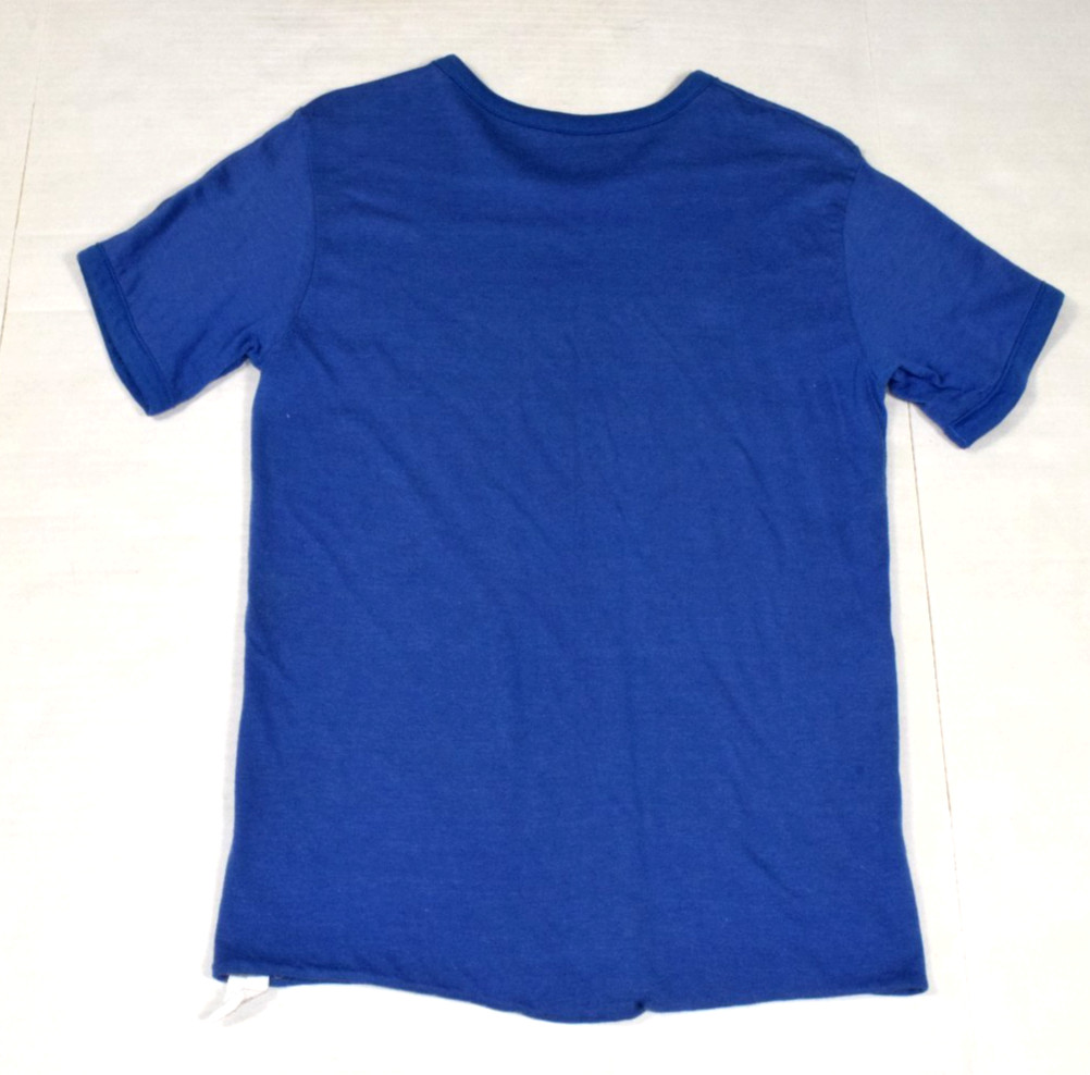 Vintage Jordache Reversible T-Shirt Ringer Size S 70s Blue Gray Horsehead Logo