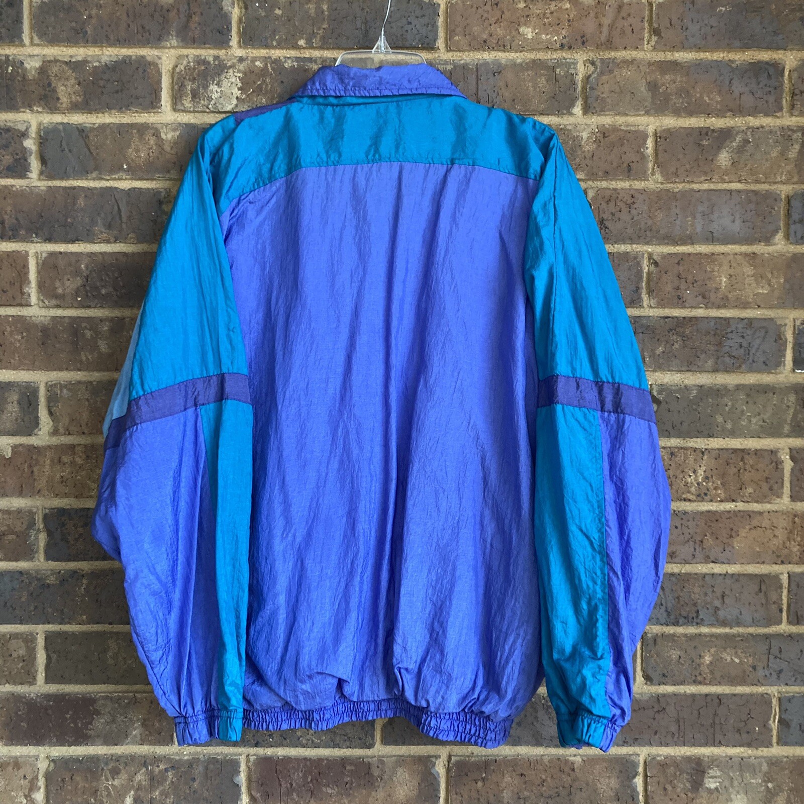 VTG 1990s Womens Track Jacket Windbreaker McGregor Size L STAIN