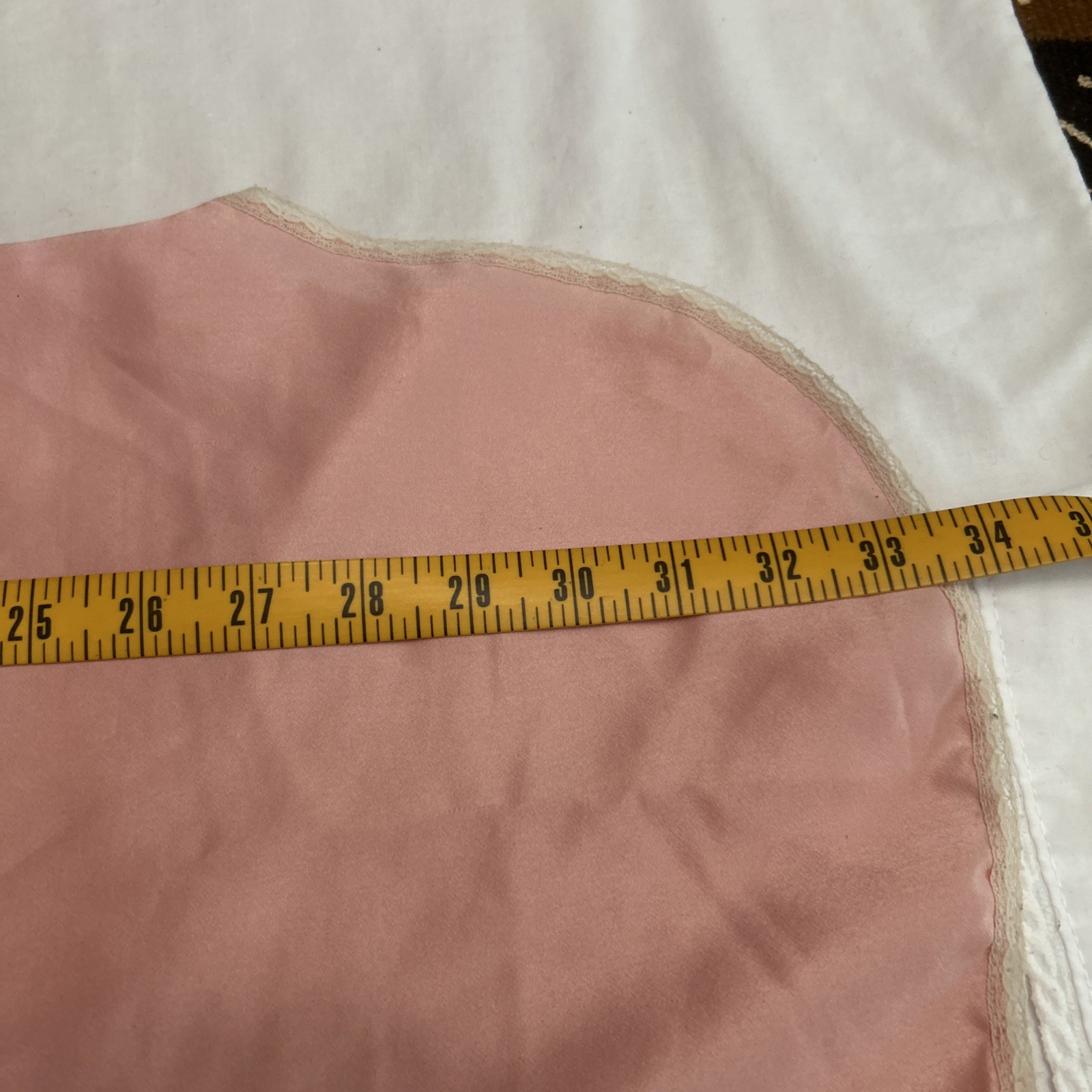Vintage Val * Mode Sleepwear Gown, Large, Pink With Lace