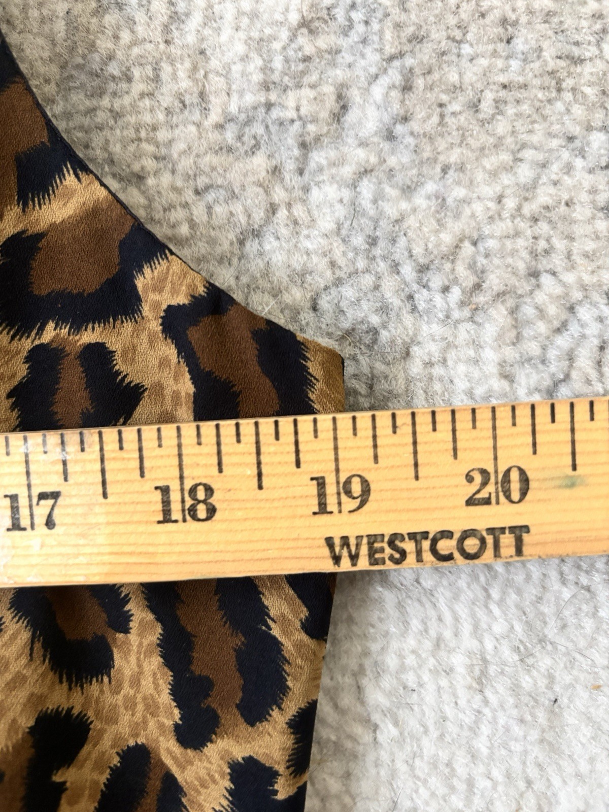 Studio I Womens Sz 18 Leopard Cheetah Animal Print Vest Button Lined