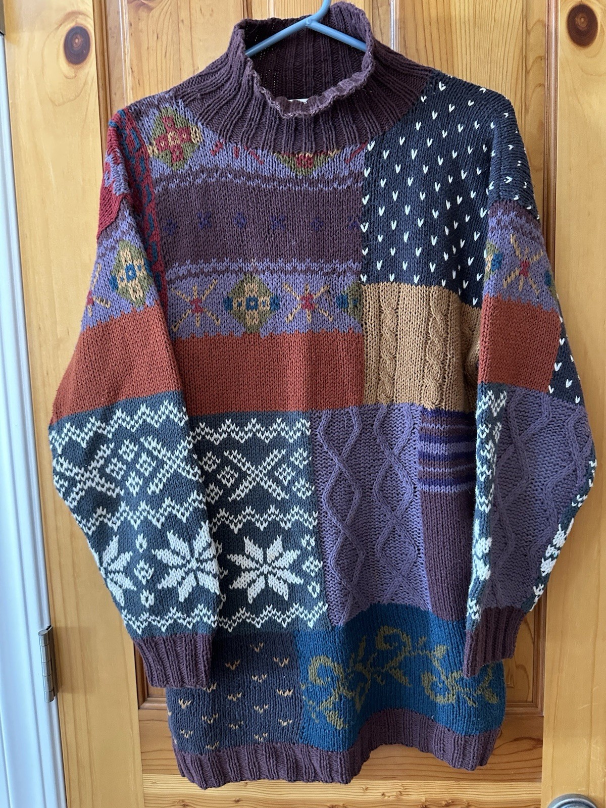 Lot Of 10 Woman’s Vintage Sweaters Some Hand Knitted Cardigans And Pullovers