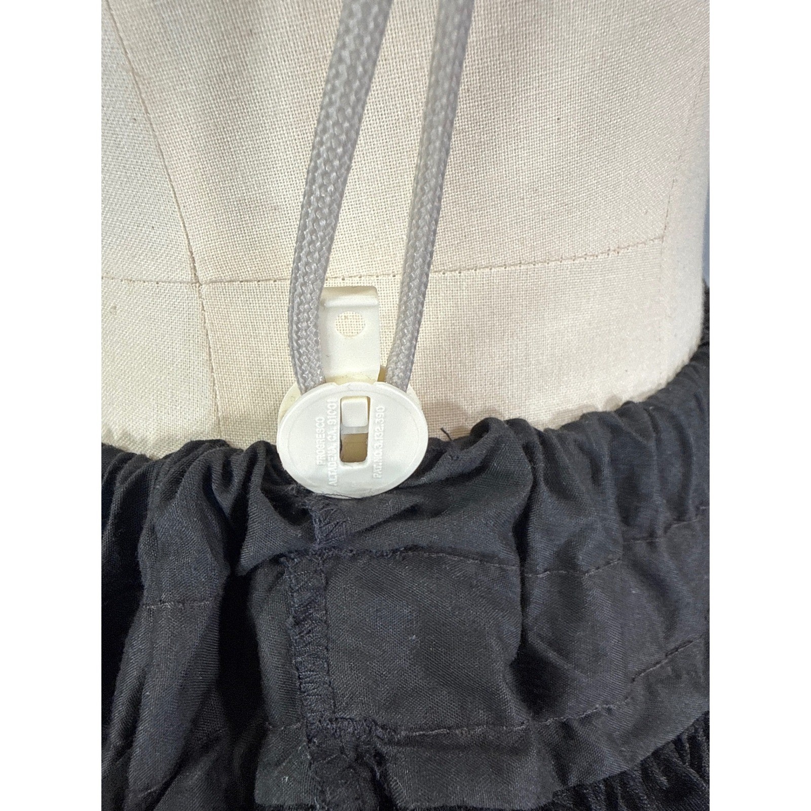 Malco Modes Partners Please Black Tiered Petticoat Crinoline Skirt Vintage Small