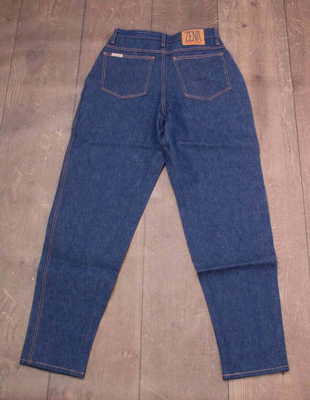 VTG Women’s 80s 90s NOS ZENA Jeans Sz 30″ 1980s 1990s Dark Wash High Waist