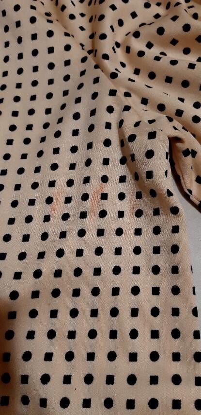 Vintage Designed by DAVISELLA Dress Maxi Beige with collar England UK-14 US-12