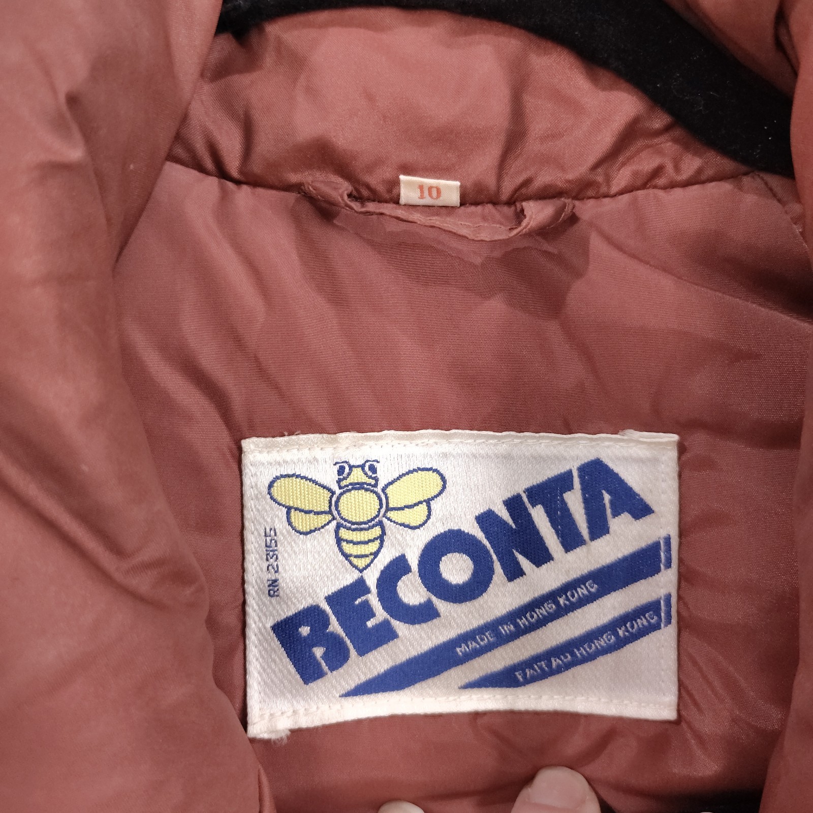 Vintage BECONTA Winter Down Puffer Jacket XS Ski / Snowboard Jackie Burkhardt