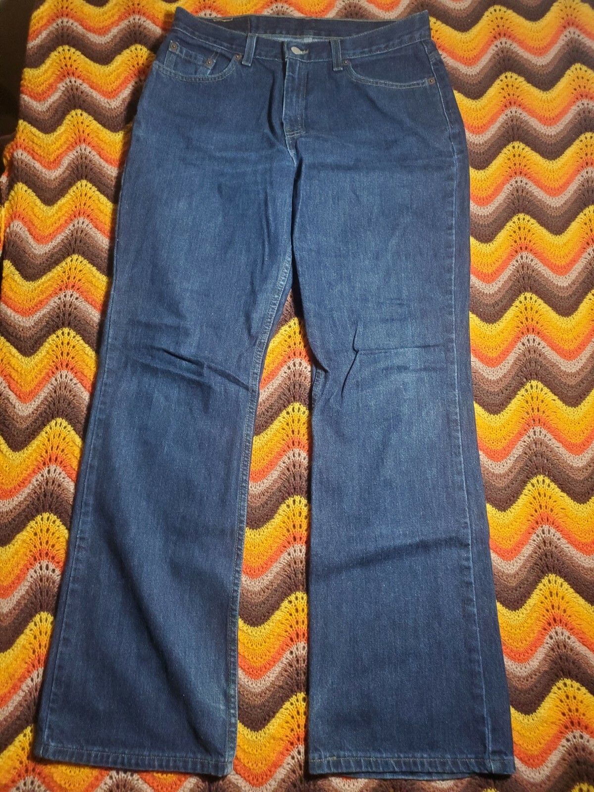 Vintage Levis 515 Made In USA Misses 12m 32×31.5 Boot Cut Lower Rise