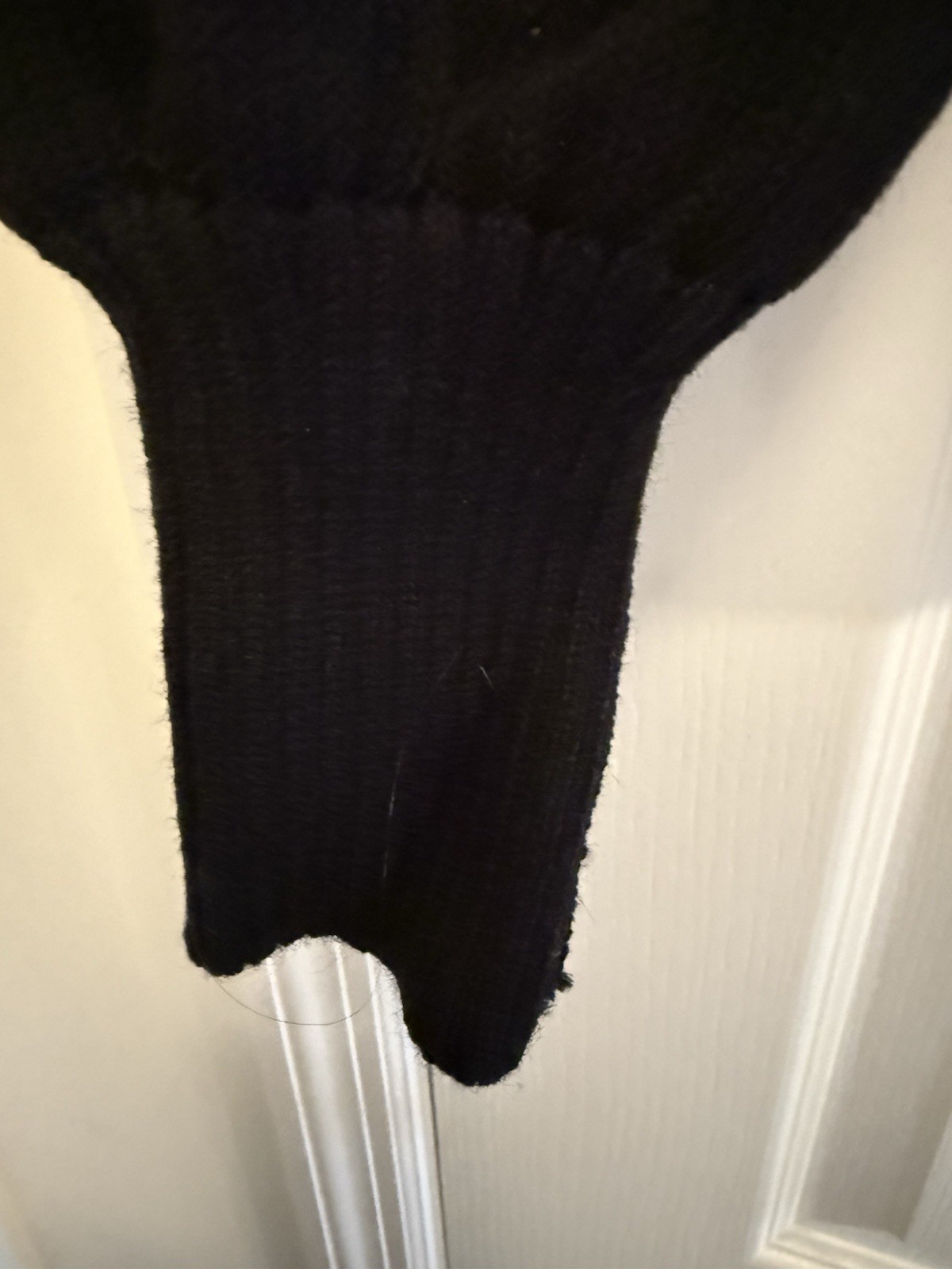 Vintage 70/80s CHEERLEADER Supply Co Cheer Sweater USA Black Scr Red White Sz 40