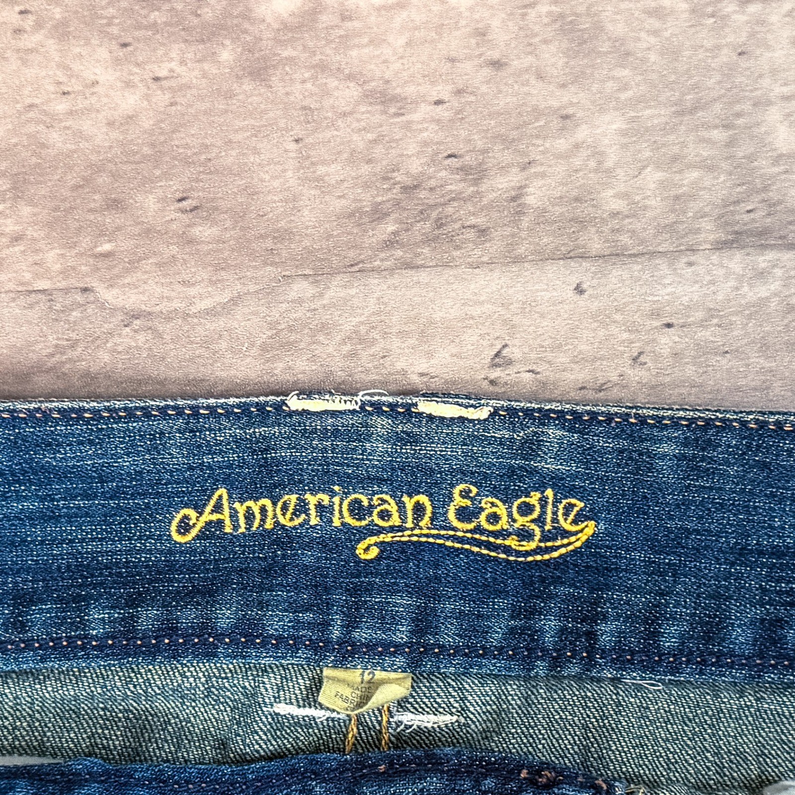 Vintage VTG Y2K 2000’s 00’s American Eagle MIni Denim Jean’s Skirt