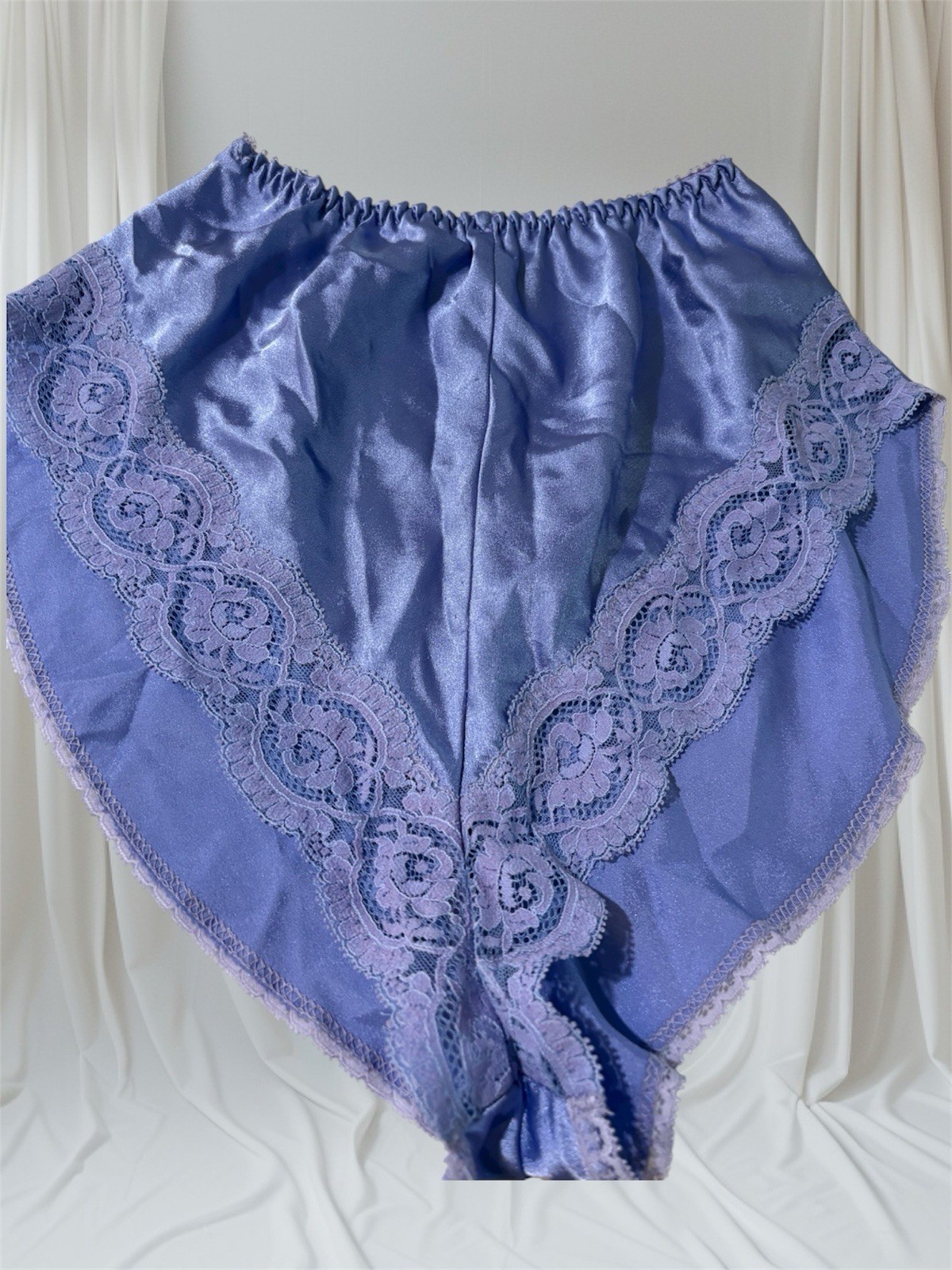 Vintage Lindsey Roscoe for Farr West Purple High Rise Panties Waist 24”