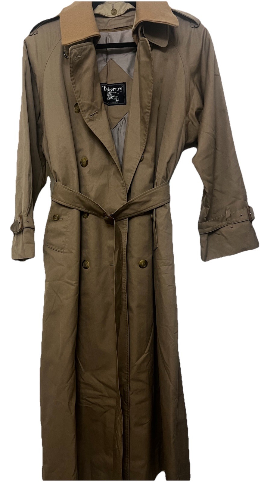 vintage Burberrys of London trench coat with NovaCheck liningexcellentcondition