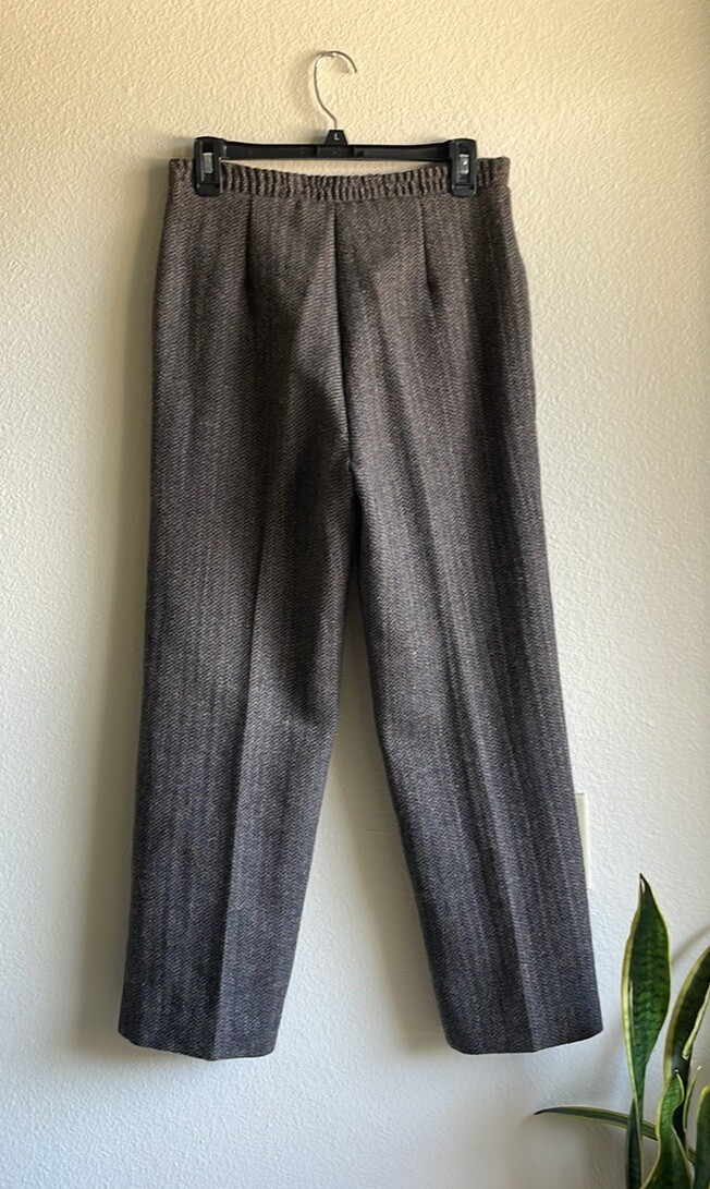 Hunter Sportswear VTG Vintage Women’s Tweed Wool Straight Pants 10