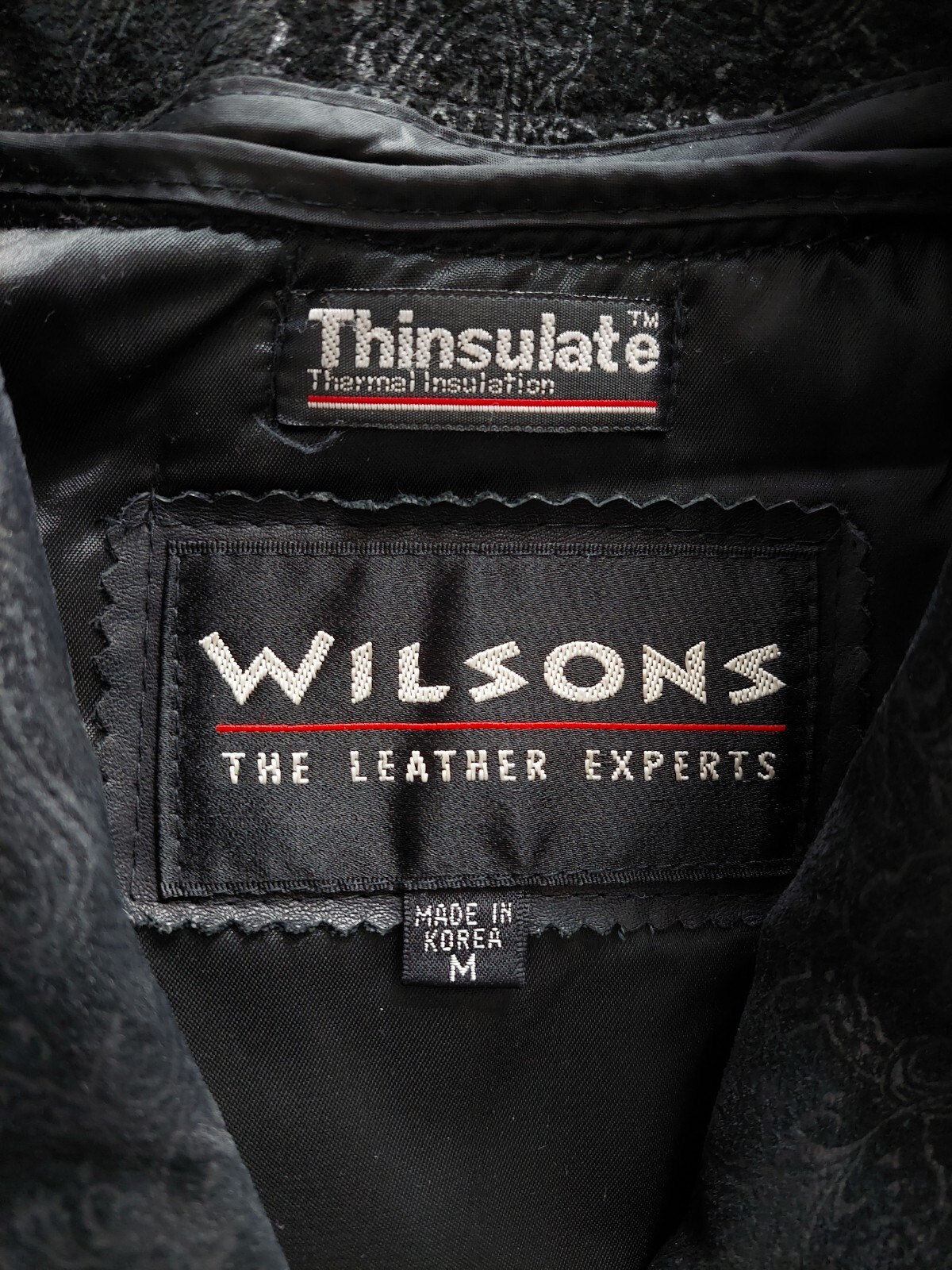 Vintage Wilson’s Leather Jacket Womens Size Medium 80s/90s Thinsulate