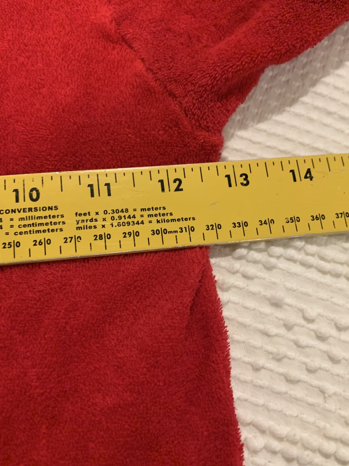 VTG Sears Women’s S 32/34 Red Zip Up Sexy 1 Piece Loungewear Stretch Terry Knit