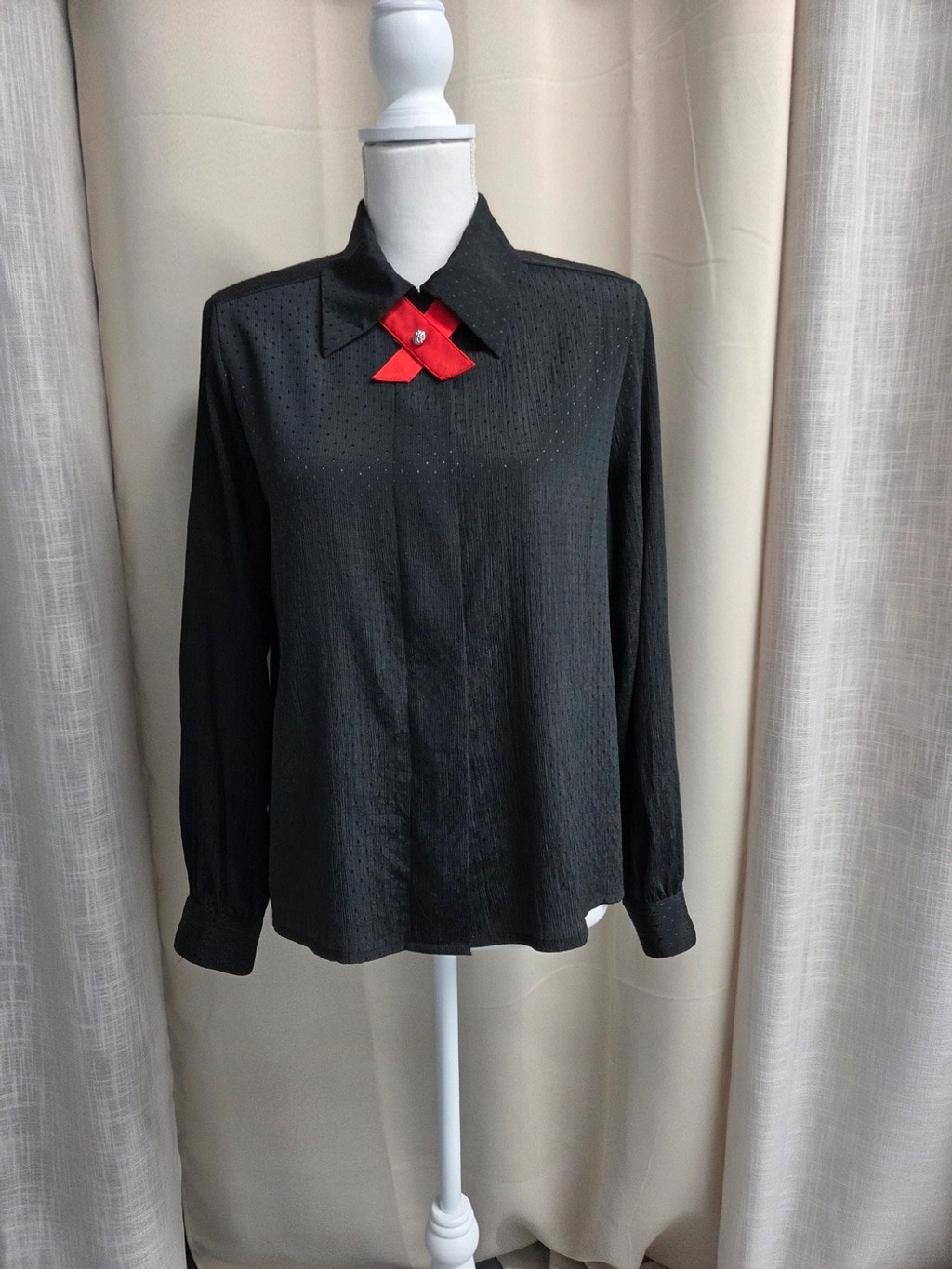 VTG Jordan Petite Blouses Gothic Lolita Dark Coquette Dark Academia Poetcore Sz8