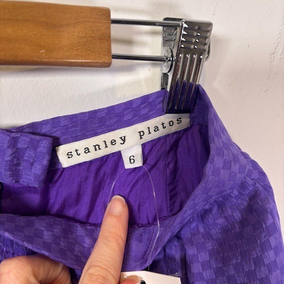 Vintage Stanley Platos Silk Skirt Set