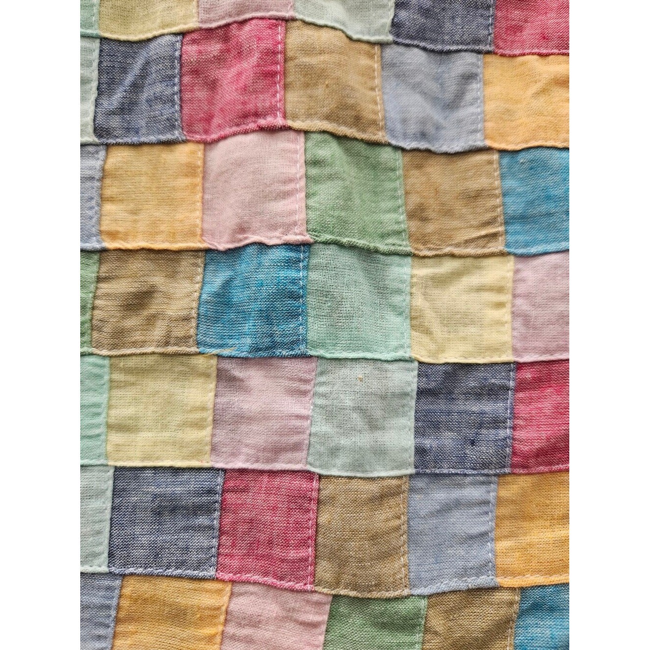 Corey Lynn Calter Vintage Patchwork Madres Strapless Dress Sz 2 Boho Cottagecore