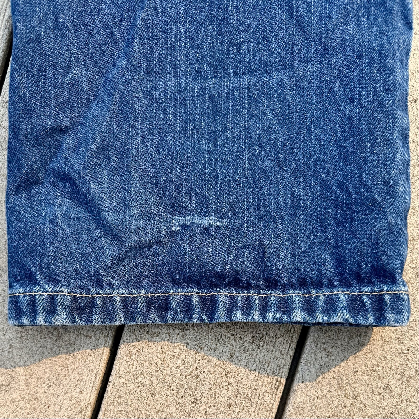 VTG Y2K 90s Tommy Hilfiger Women Sz 6 Denim Jeans Boyfriend Flag Pocket Boot Leg