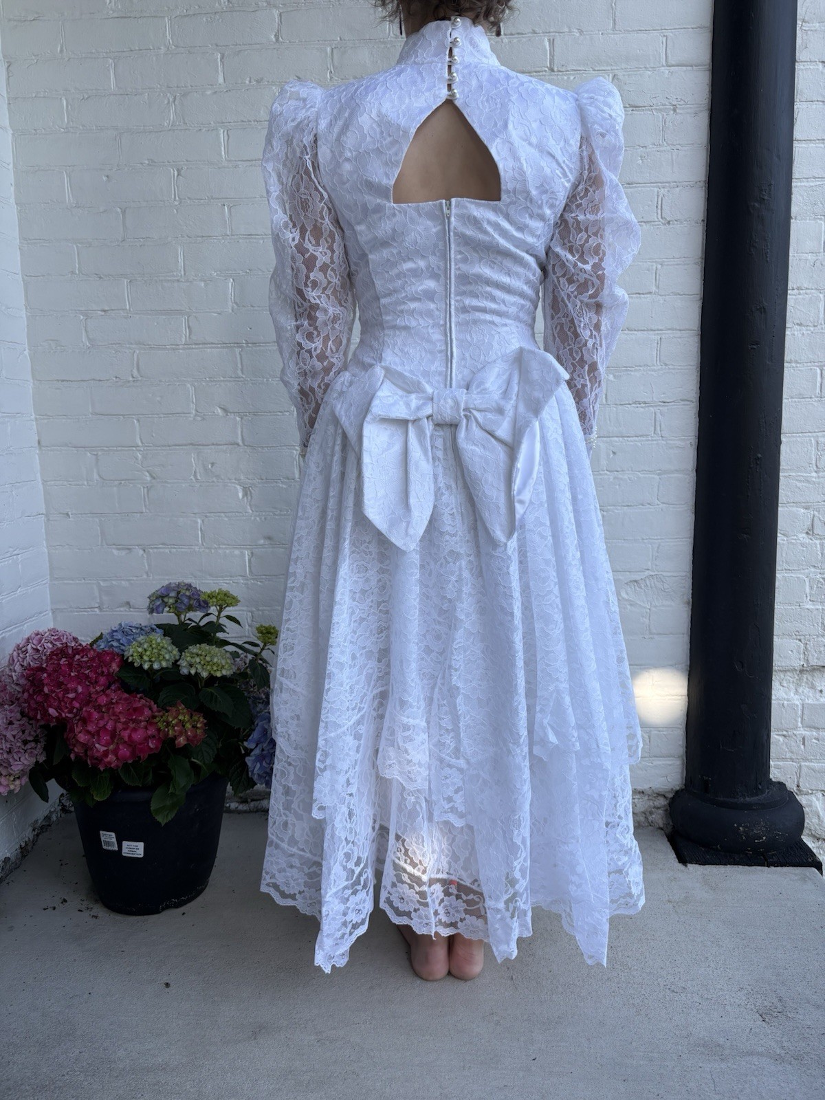 Vintage NWT Wedding dress western attitude by Lilia Smith size 11/10 PERFECT