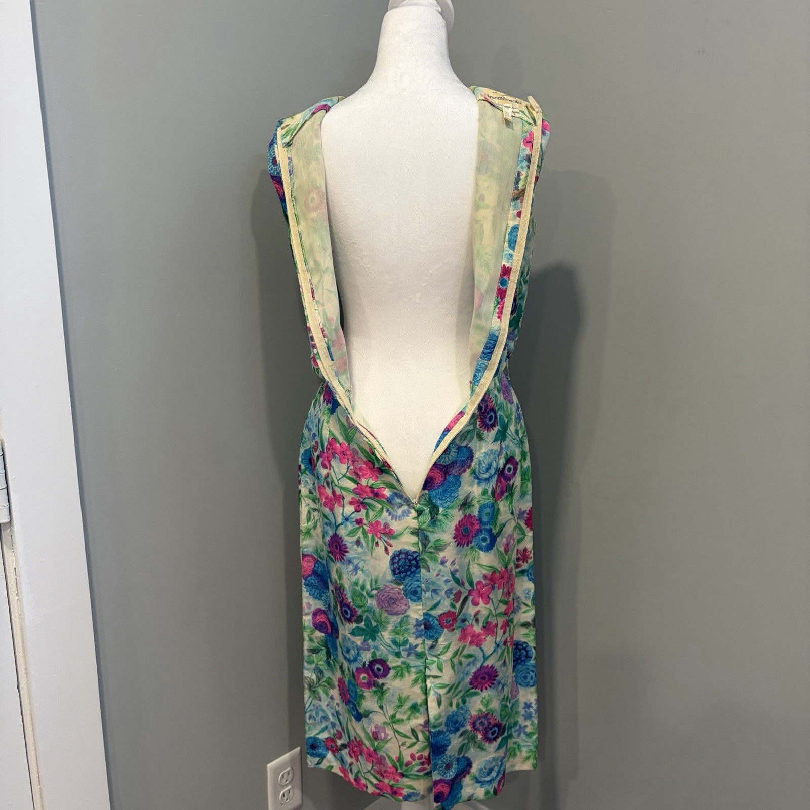 60’s Frances Brewster Silk Dress