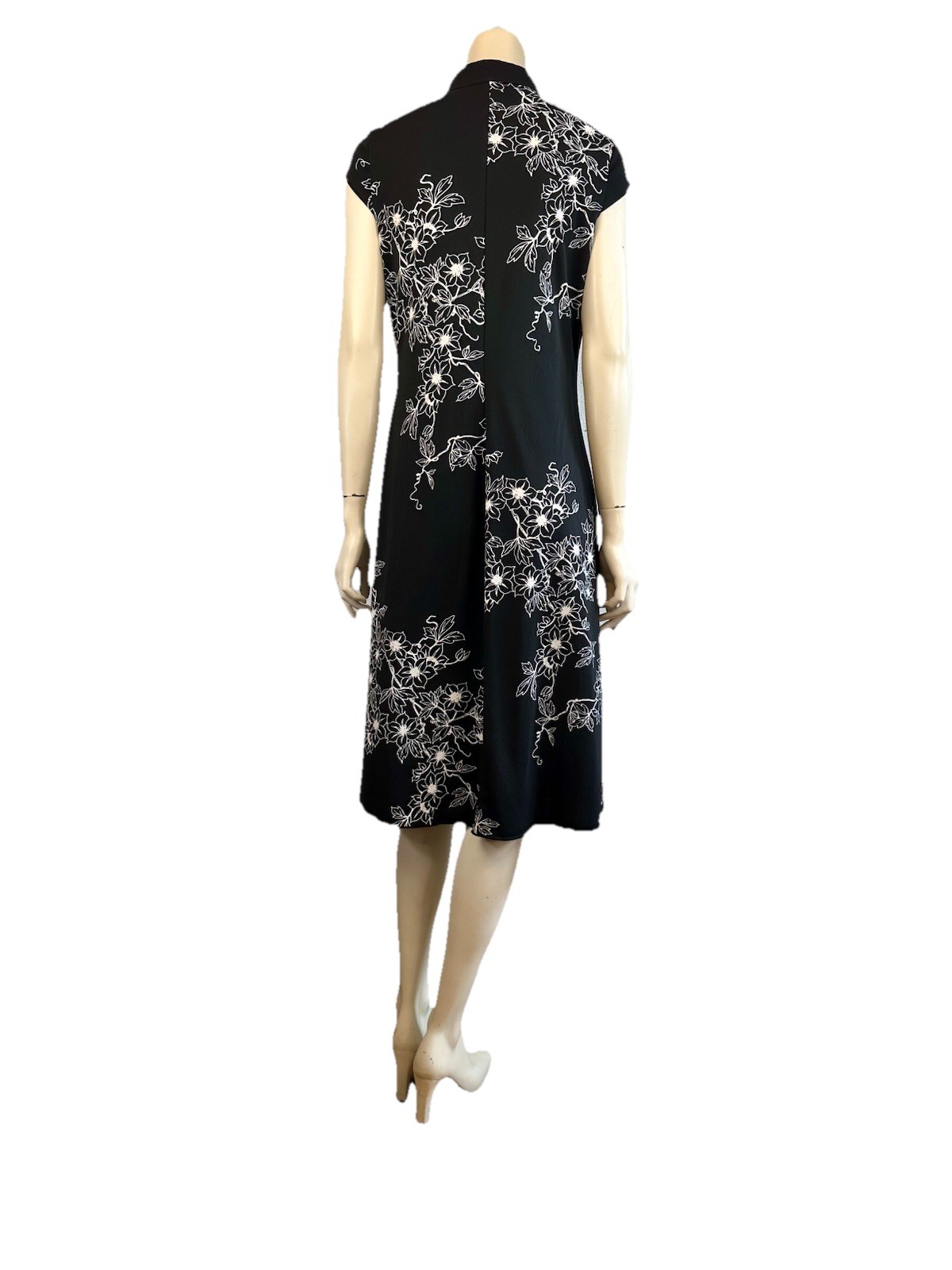 90’s Vintage Soulmates Cheongsam Style Dress, Size Large