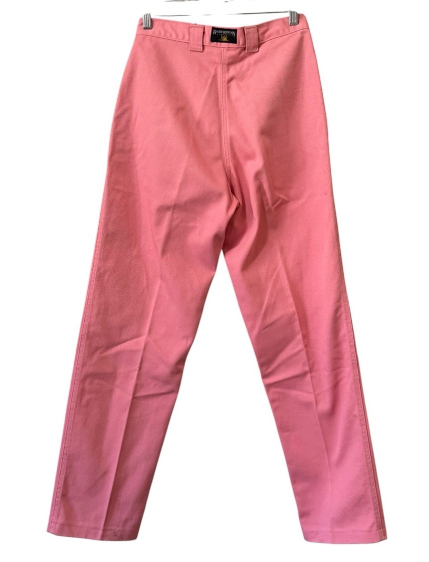 Rocky Mountain Jeans Pink Bareback Women Sz 29 Vintage Mom Jeans Western Cowgirl