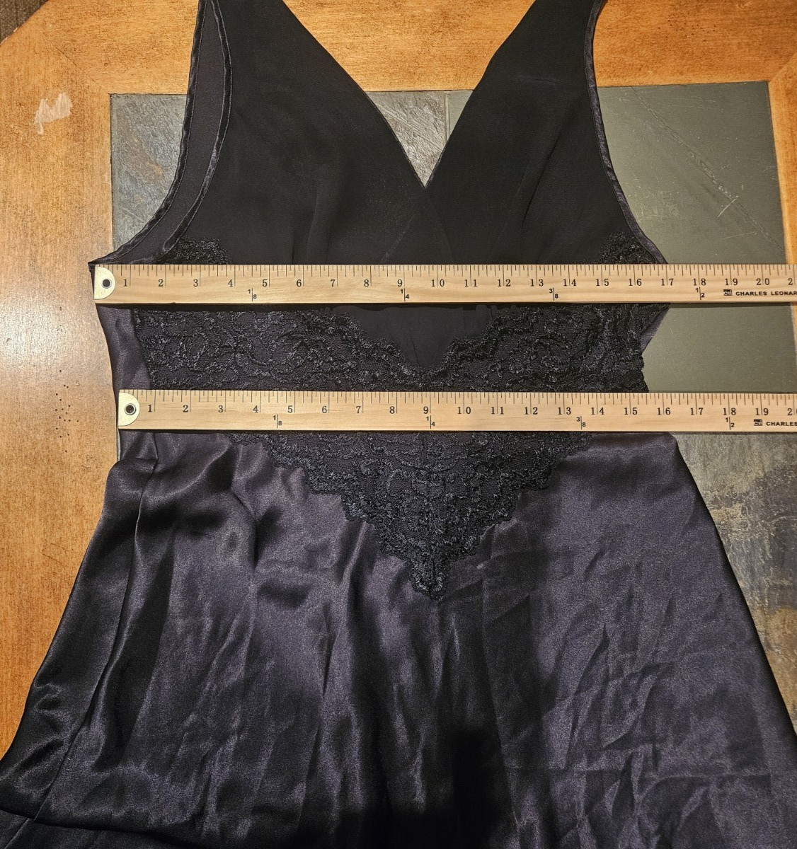 Vintage Victorias Secret Large Satin Nightgown Classic Romantic Glamour Lingerie
