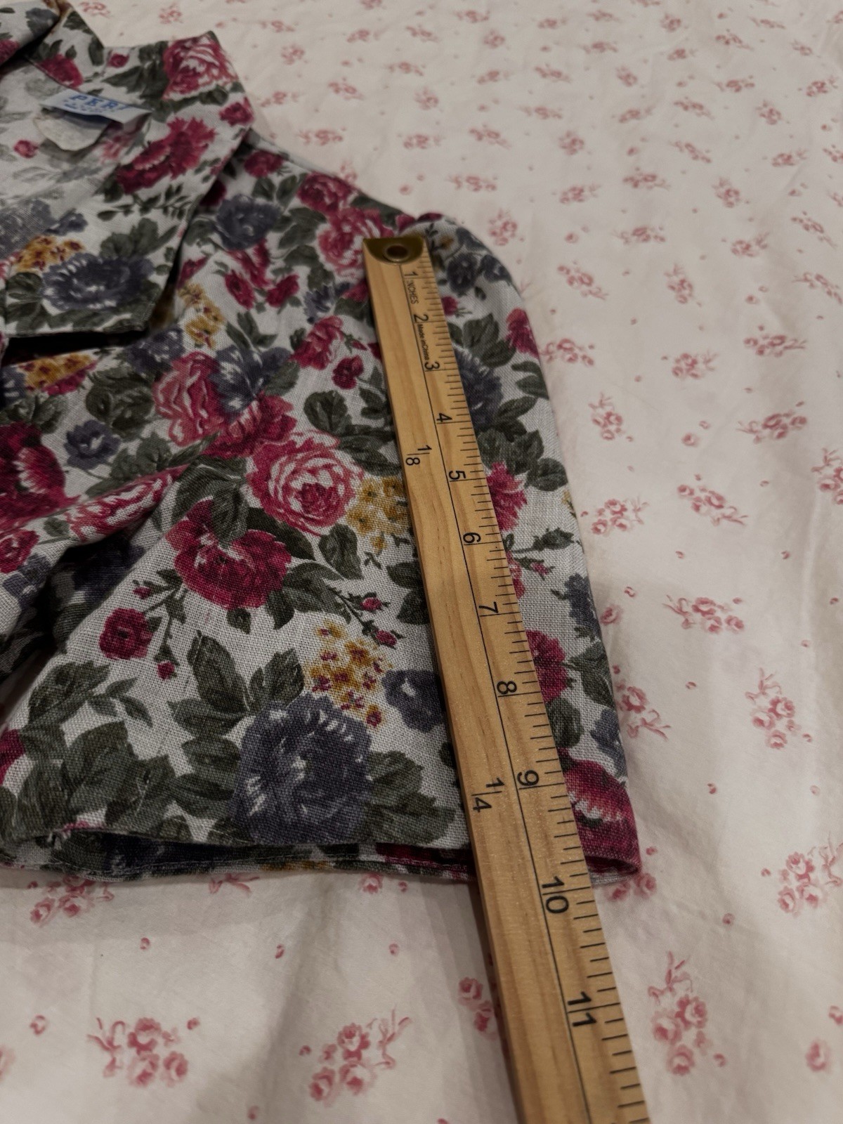 Vintage Peri Petites Dress Womens 10 Floral Garden Wedding Guest Party Elegant