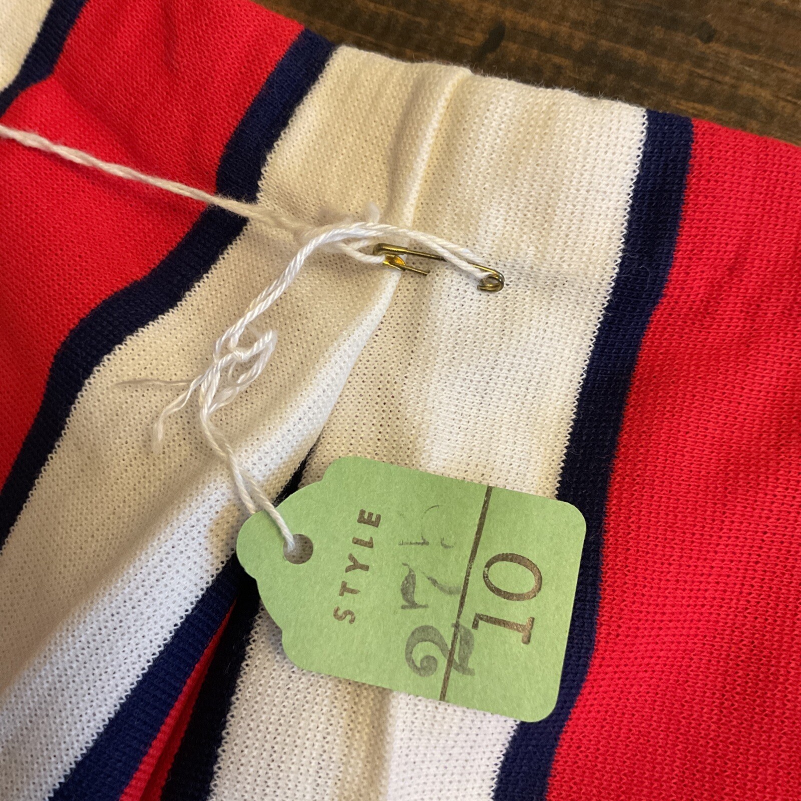 vintage 1950s 1960s 1970s Patriotic Striped Shorts Summer Beach Retro Red White