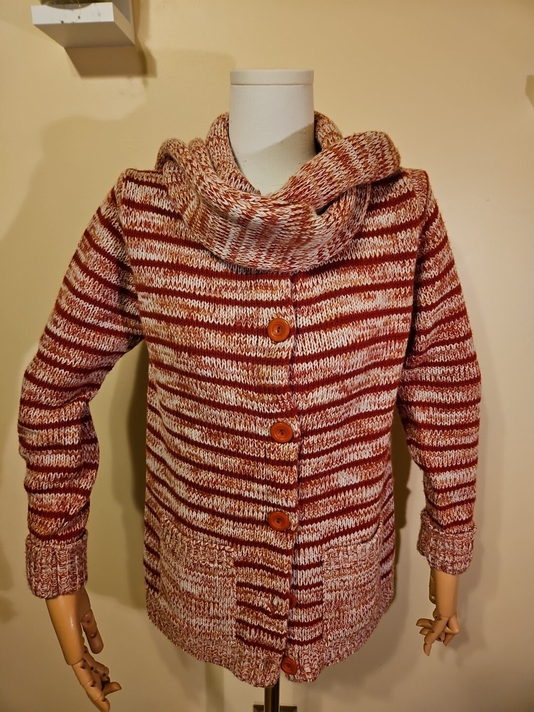 Women’s Vintage 1970s? Montgomery Ward Cardigan Size Large EUC