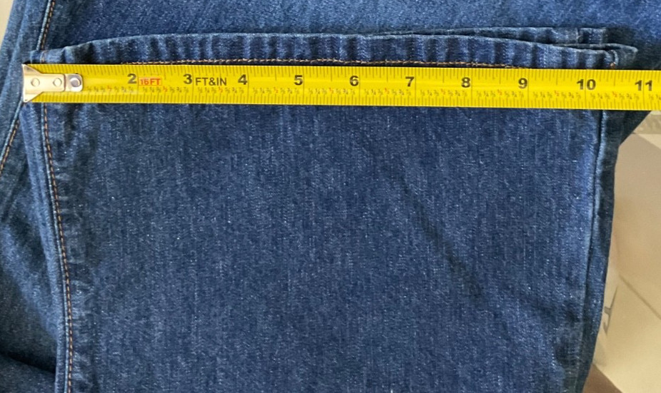 Calvin Klein CK Jeans Size 11 RARE Vintage USA made 100% Cotton Denim UnWorn