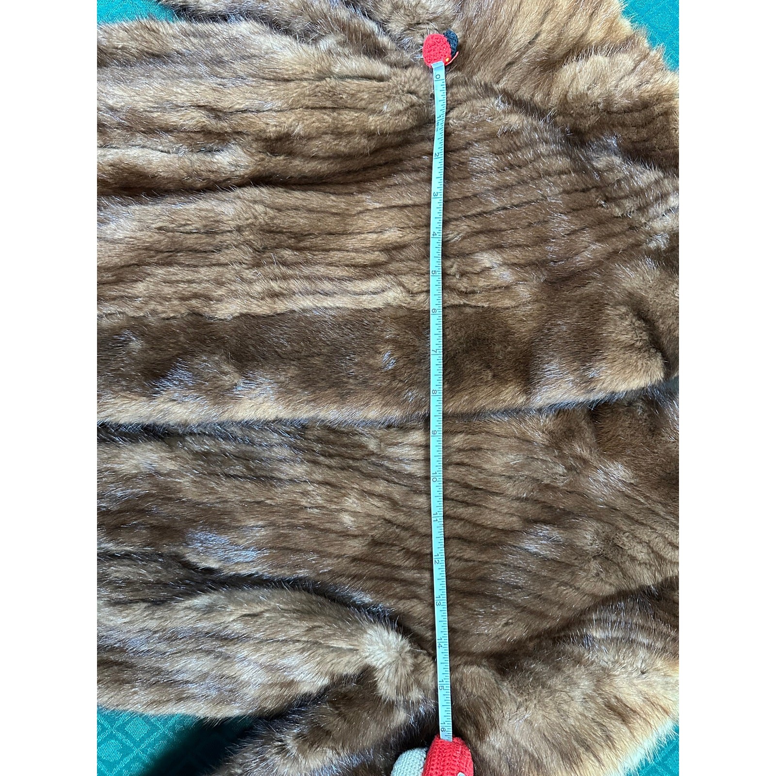 Vintage Luxe Brown Fur Coat – Short Length – Small/XS