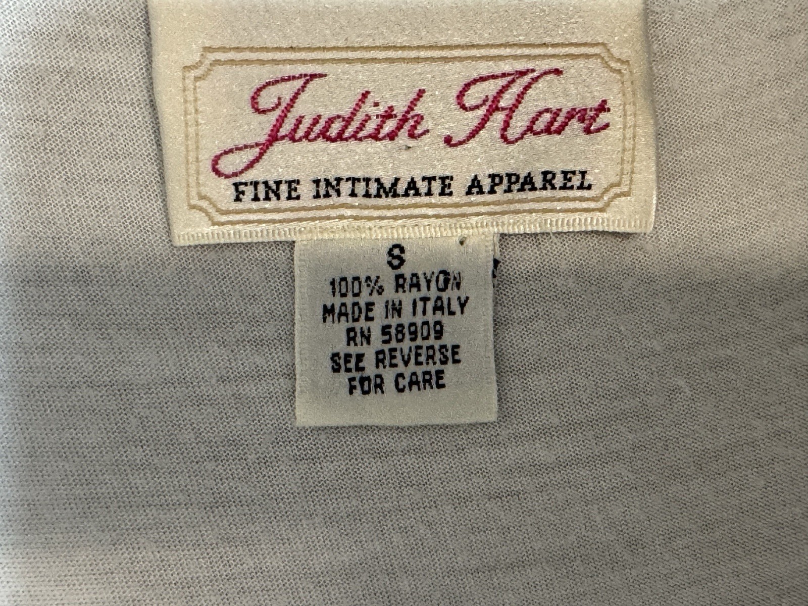 Vintage Judith Hart Short Sleeve Cotton Maxi Nightgown Lace Sz S Made In Italy