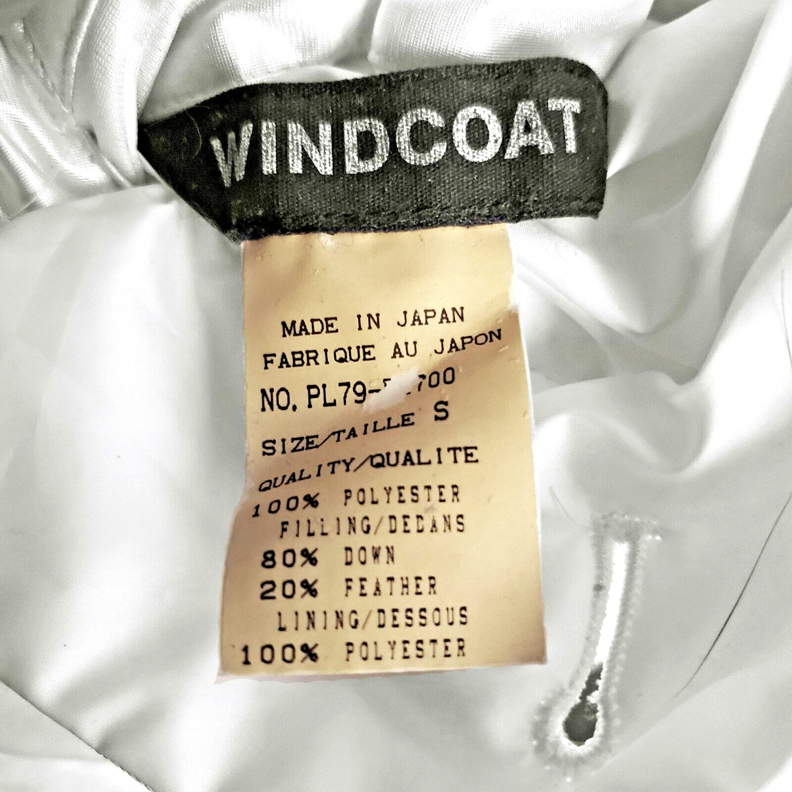 SUPER RARE MIYAKE WINDCOAT 100% REVERSIBLE PUFFER COAT JACKET (Appears Unused)