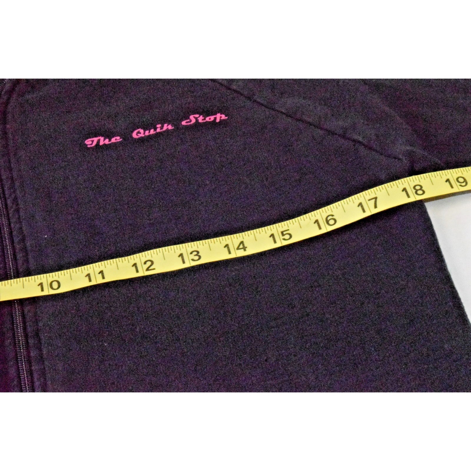 Vintage Sweatshirt American Apparel Sz XL 2006 2007 The Quik Stop Raglan Hoodie