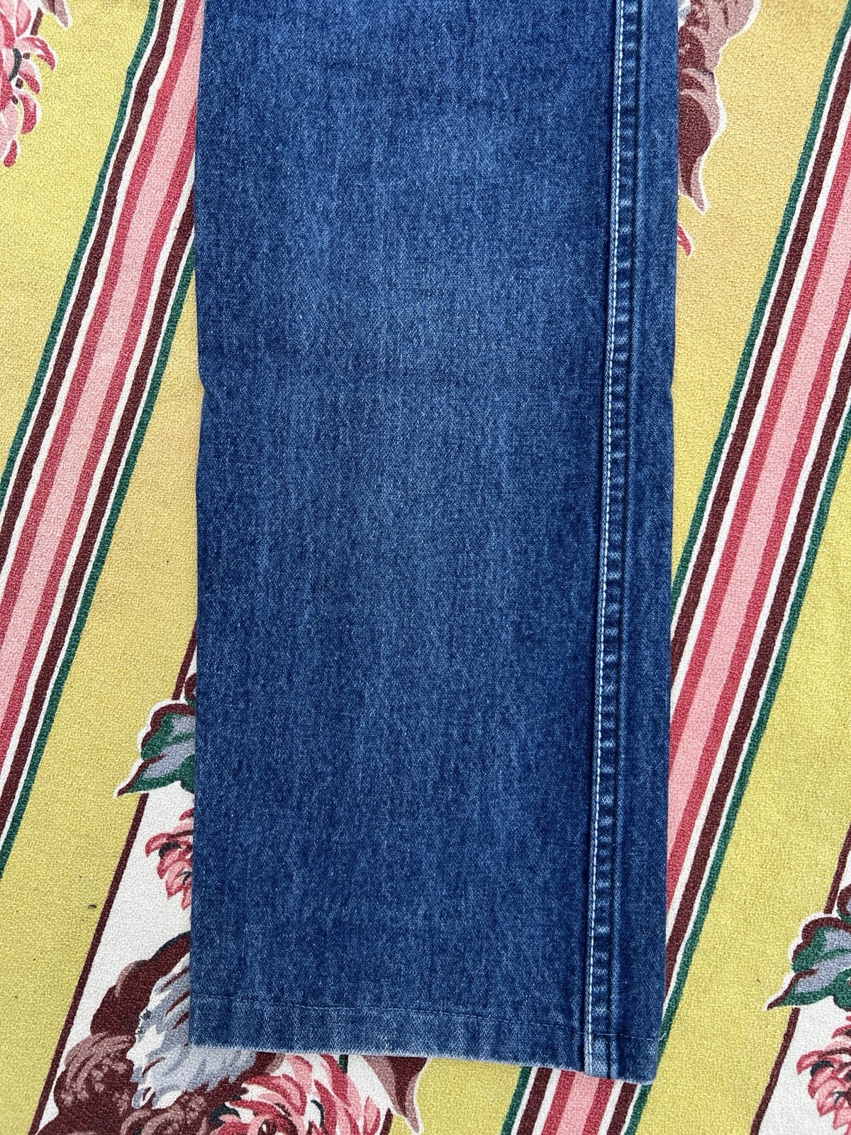Vintage 80s Sergio Valente Jeans Indigo Dark Wash Straight Leg High Rise Fitted