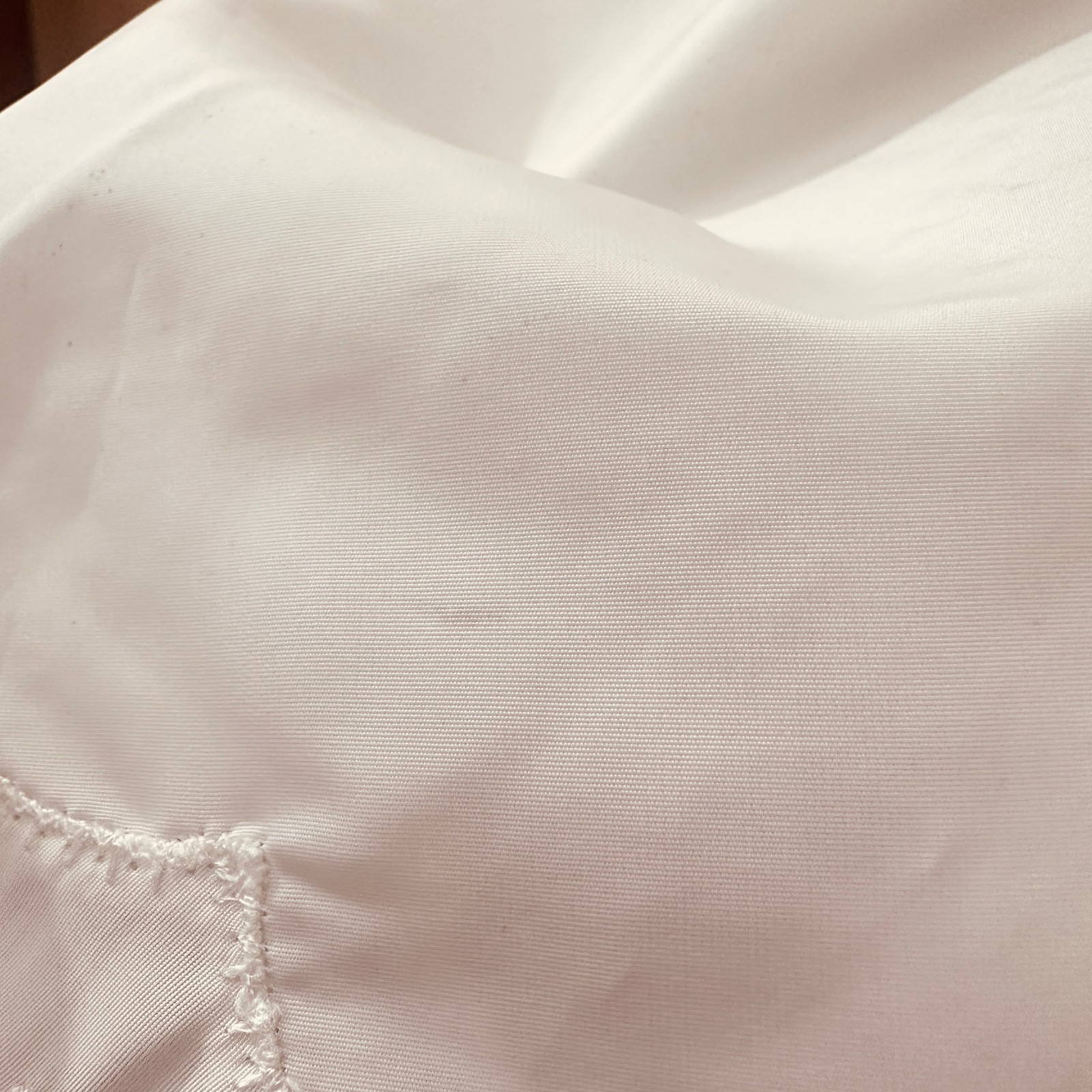 1950s Barbizon Flirt Off White Full Slip Taffeta 32 AV Side Zip Tafredda Flaws