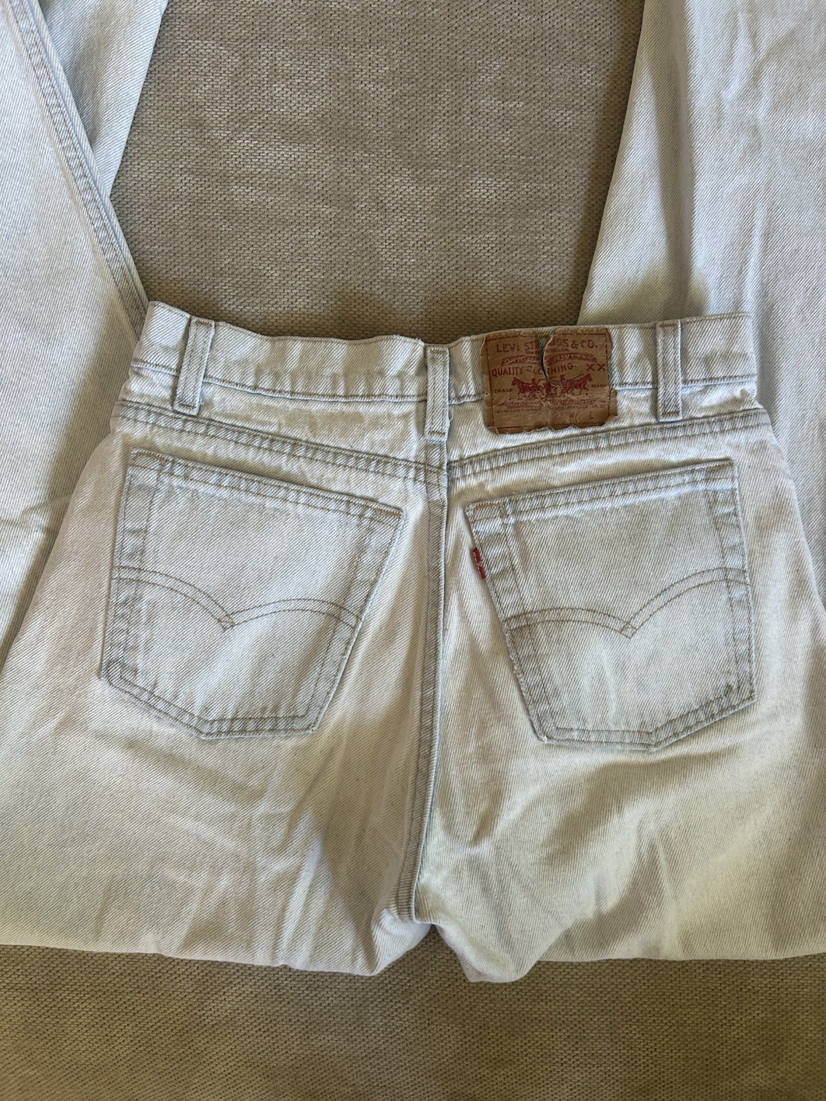 Vintage 90s Levi Denim Jeans – Highwaisted straight 28W 38L