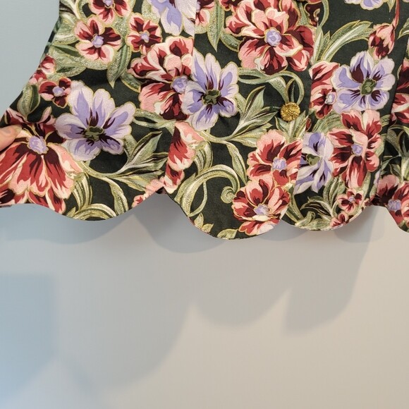 Vintage | CB New York Floral 2 Piece Skirt Set Size 14