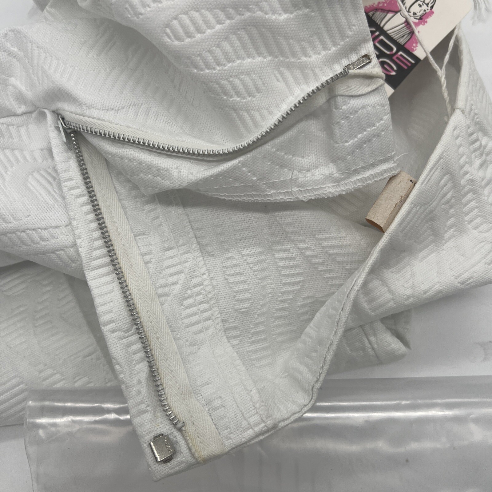 Vintage large Wide Leg White Pants M. Lowenstein & Sons, Inc. Original Tags