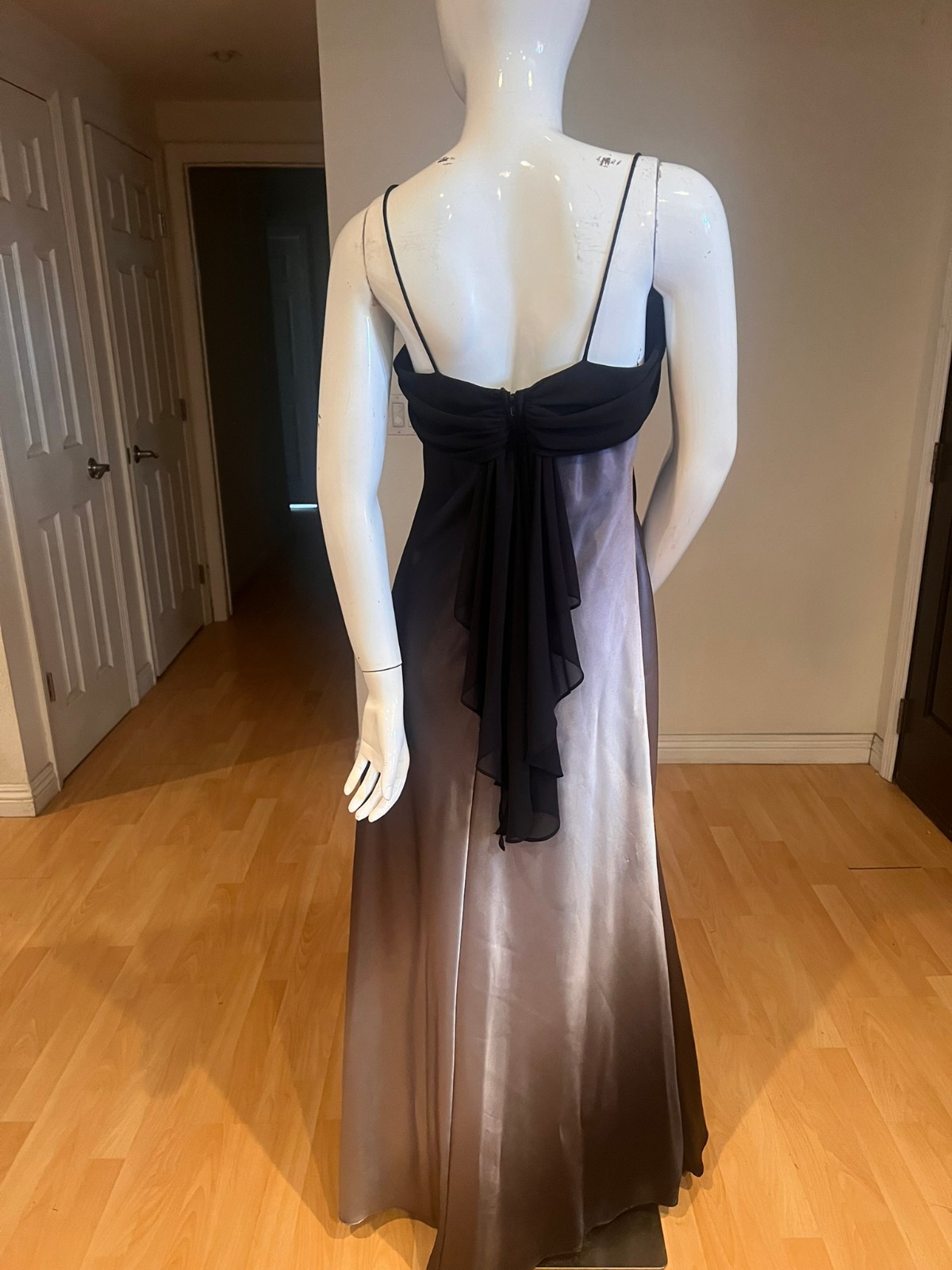 Y2K 90’S VINTAGE BETSY & ADAM OMBRE GOWN DRESS SZ 10 WHIMSICAL FAIRY