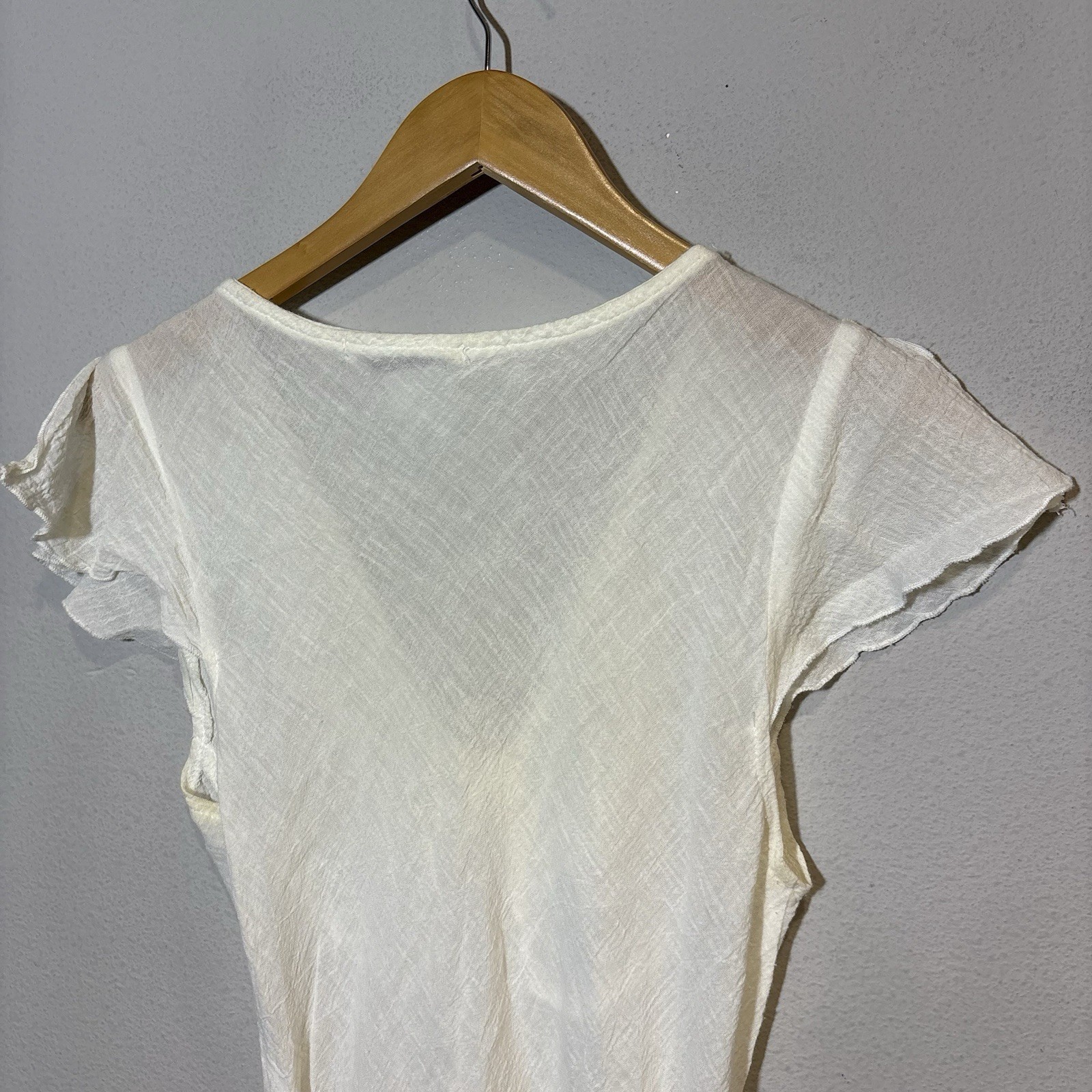 Vintage La Belle Nightgown Slip Dress Lace Trim VNeck Betty Boop Rayon Size 11