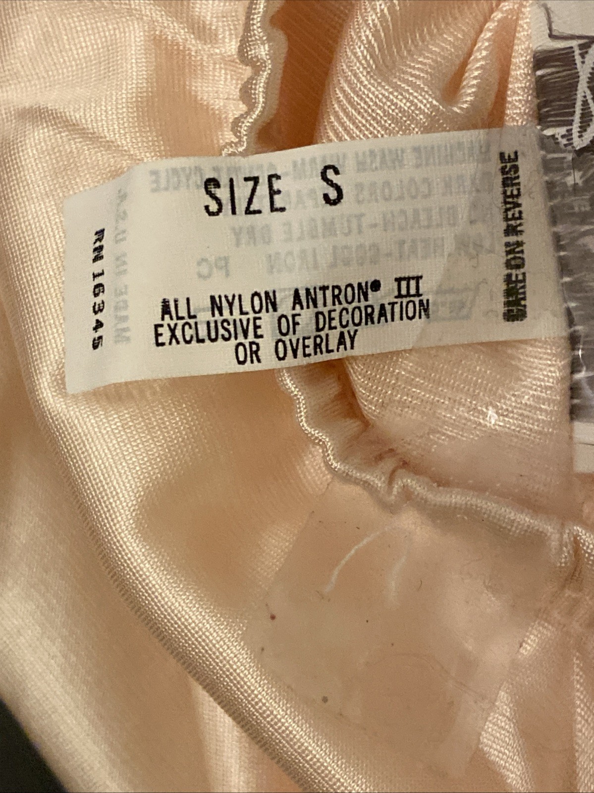 Vtg. Applause Half Slip Pink/ Lace Full Sweep Size Small New